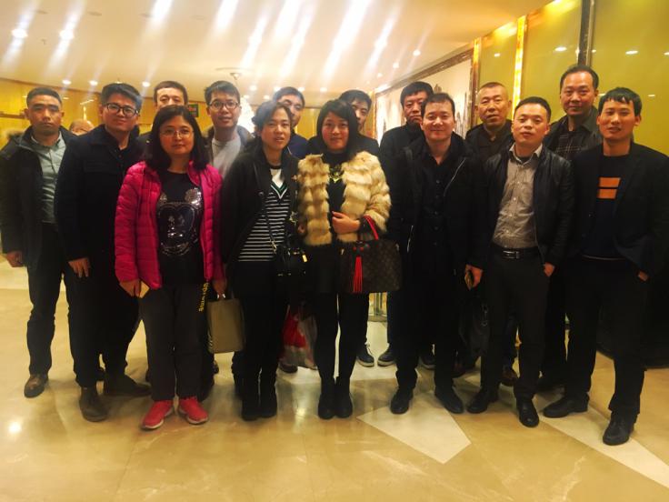 陜西康瑪斯2017年初會議全體員工合影 陜西康瑪斯2017年初會議全體員工合影